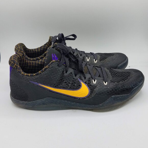 Nike Kobe 11 XI Low Carpe Diem 2016 Sneakers Black Purple Mens 11 836183-015 main image 4